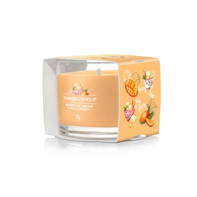 Yankee Candle® Mango Ice Cream üveges mintagyertya