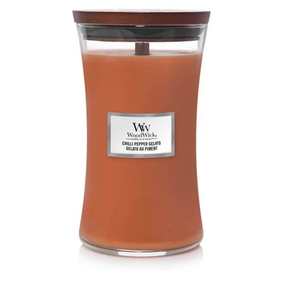 WoodWick® Chilli Pepper Gelato nagy üveggyertya