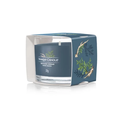 Yankee Candle® Bayside Cedar üveges mintagyertya