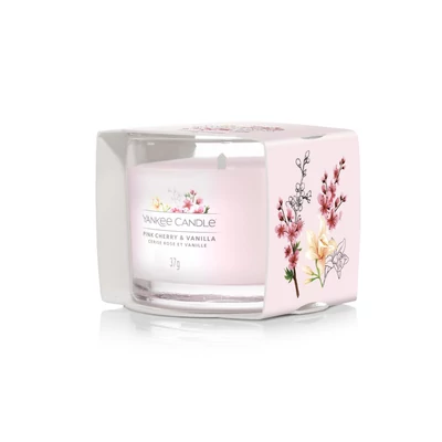 Yankee Candle® Pink Cherry &amp; Vanilla üveges mintagyertya