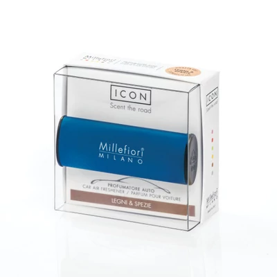 Millefiori Milano® Legni &amp; Spezie Icon Classic Blue autóillatosító