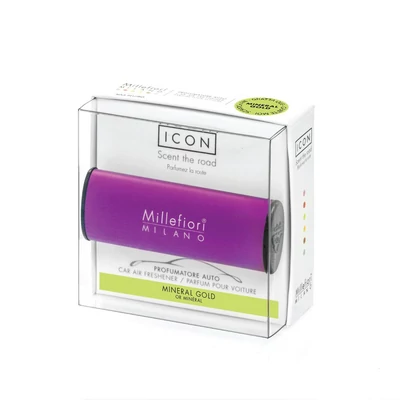 Millefiori Milano® Mineral Gold Icon Classic Purple autóillatosító