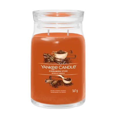 Yankee Candle® Cinnamon Stick Signature nagy üveggyertya