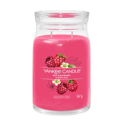 Yankee Candle® Red Raspberry Signature nagy üveggyertya