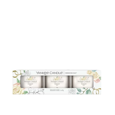 Yankee Candle® Wedding Day üveges mintagyertya szett