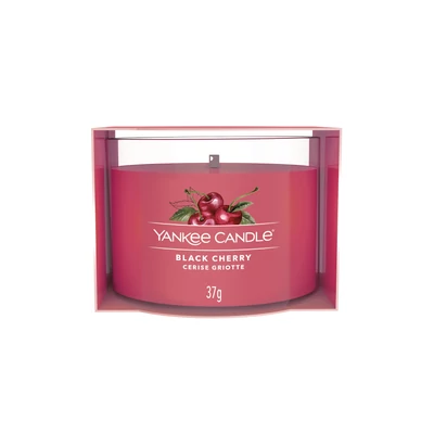 Yankee Candle® Black Cherry üveges mintagyertya