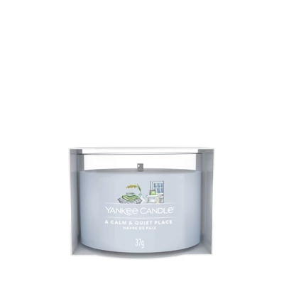 Yankee Candle® A Calm &amp; Quiet Place üveges mintagyertya
