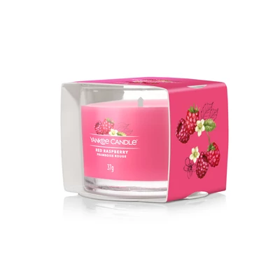 Yankee Candle® Red Raspberry üveges mintagyertya