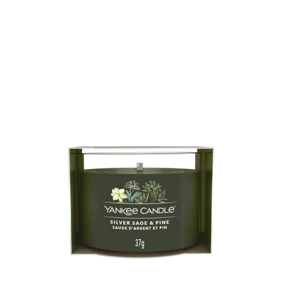 Yankee Candle® Silver Sage & Pine üveges mintagyertya 37 g