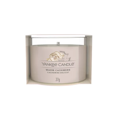 Yankee Candle® Warm Cashmere üveges mintagyertya