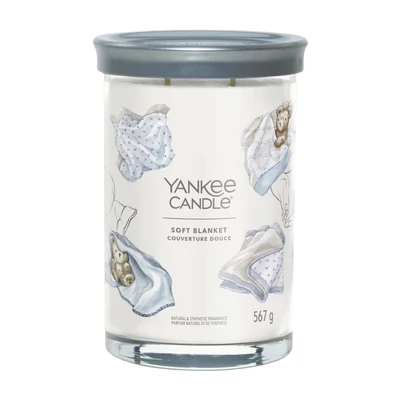 Yankee Candle® Soft Blanket Signature nagy poharas gyertya