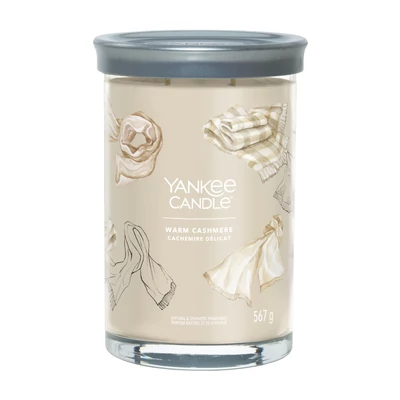 Yankee Candle® Warm Cashmere Signature nagy poharas gyertya
