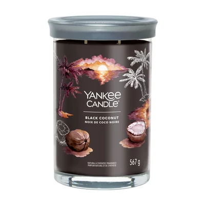 Yankee Candle® Black Coconut Signature nagy poharas gyertya