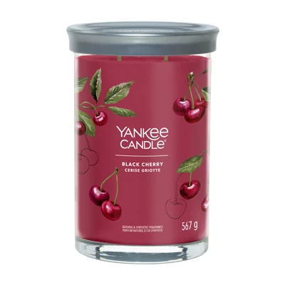 Yankee Candle® Black Cherry Signature nagy poharas gyertya
