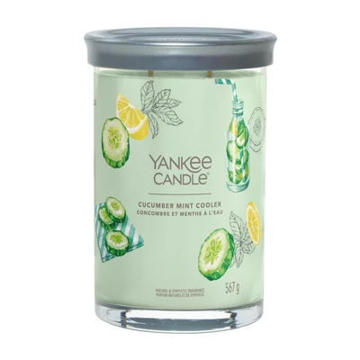 Yankee Candle® Cucumber Mint Cooler Signature nagy poharas gyertya