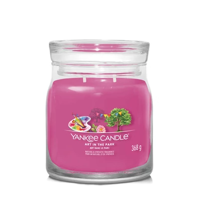 Yankee Candle® Art in the Park Signature közepes üveggyertya