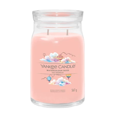 Yankee Candle® Watercolour Skies Signature nagy üveggyertya