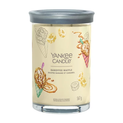 Yankee Candle® Banoffee Waffle Signature nagy poharas gyertya