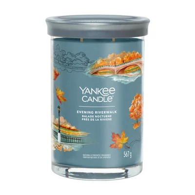 Yankee Candle® Evening Riverwalk Signature nagy poharas gyertya