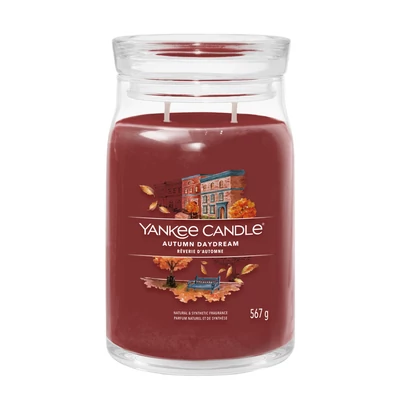 Yankee Candle® Autumn Daydream Signature nagy üveggyertya