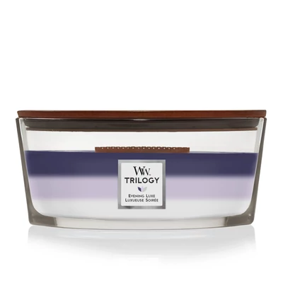 WoodWick® Evening Luxe Trilogy hajógyertya