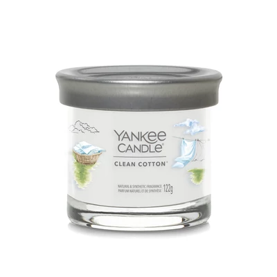 Yankee Candle® Clean Cotton Signature kis poharas gyertya
