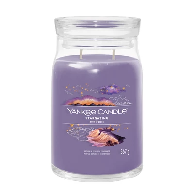 Yankee Candle® Stargazing Signature nagy üveggyertya