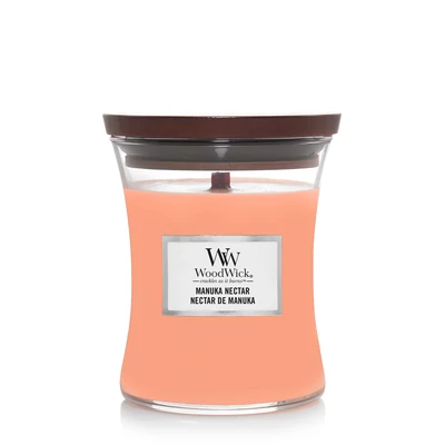 WoodWick® Manuka Nectar közepes üveggyertya