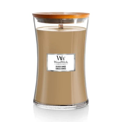 WoodWick® Gilded Sands nagy üveggyertya
