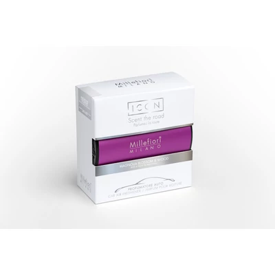 Millefiori Milano® Magnolia Blossom & Wood Icon Classic Purple autóillatosító
