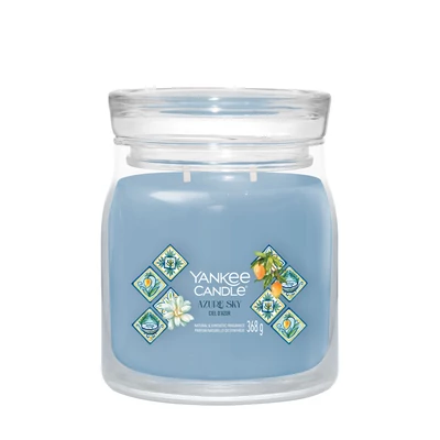 Yankee Candle® Azure Sky Signature közepes üveggyertya