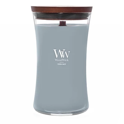 WoodWick® Terra Haze nagy üveggyertya