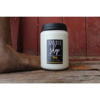 Milkhouse Candle® Saddle Shop Farmhouse nagy üveggyertya