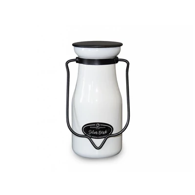 Milkhouse Candle® Silver Birch Creamery Glow Milkbottle üveggyertya