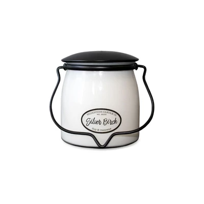 Milkhouse Candle® Silver Birch Creamery közepes üveggyertya