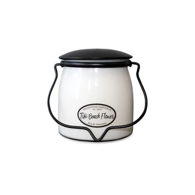 Milkhouse Candle® Tiki Beach Flower Creamery közepes üveggyertya