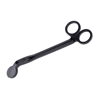 Kanócvágó olló fekete színben