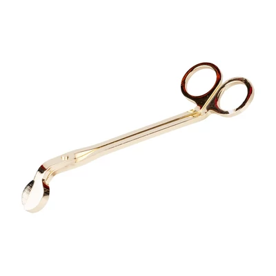 Kanócvágó olló arany színben