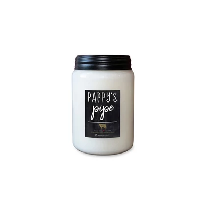Milkhouse Candle® Pappy's Pipe Farmhouse nagy üveggyertya