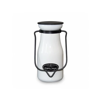Milkhouse Candle® Raspberry Sangria Creamery Glow Milkbottle üveggyertya