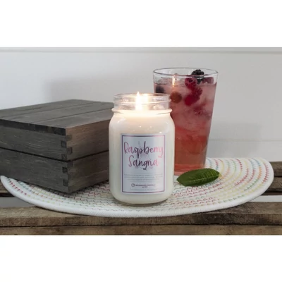 Milkhouse Candle® Raspberry Sangria Farmhouse közepes üveggyertya