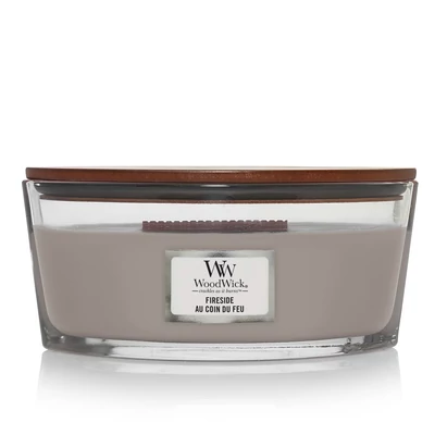 WoodWick® Fireside hajógyertya