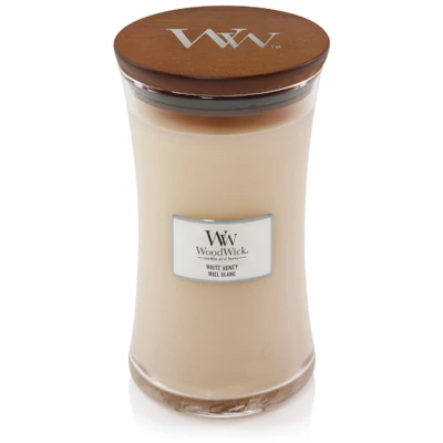 WoodWick® White Honey nagy üveggyertya