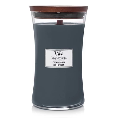 WoodWick® Evening Onyx nagy üveggyertya