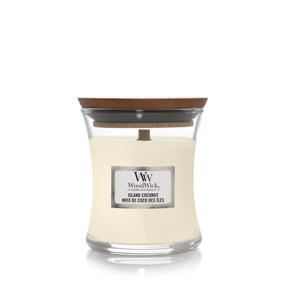 WoodWick® Island Coconut kis üveggyertya