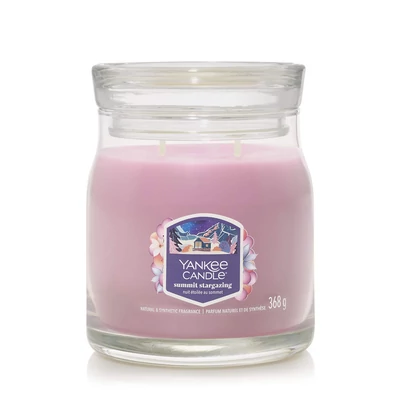 Yankee Candle® Summit Stargazing Signature közepes üveggyertya 368 g