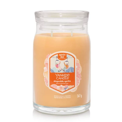 Yankee Candle® Slopeside Spritz Signature nagy üveggyertya 567 g