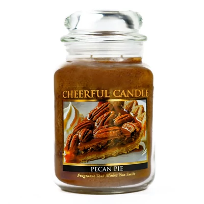 Cheerful Candle® Cheerful Candle® Pecan Pie nagy üveggyertya 680 g