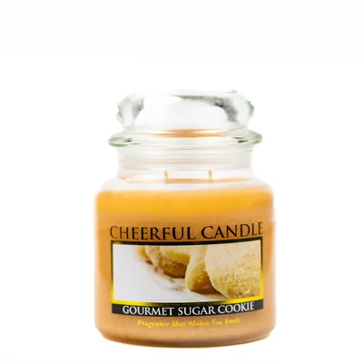 Cheerful Candle® Gourmet Sugar Cookie közepes üveggyertya 454 g