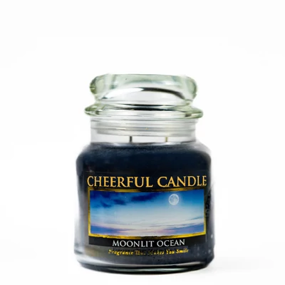 Cheerful Candle® Moonlit Ocean közepes üveggyertya 454 g
